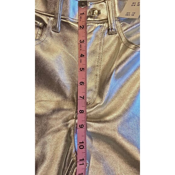 NWT Abercrombie and Fitch silver High Rise 90s Relaxed Jean size 24 / 00 - Picture 6 of 10